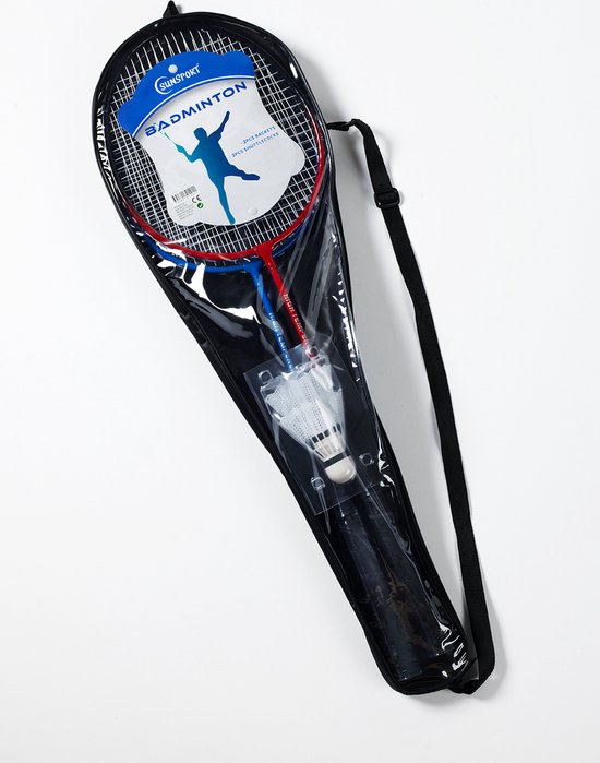 Bex Sport Sunsport Badminton 2 rackets en shuttles