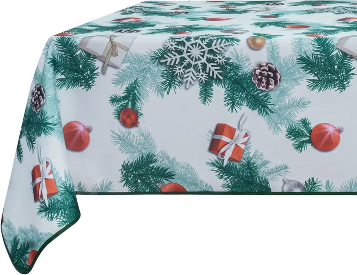 Kerst Tafelkleed Kerstboom 145 x 300 cm