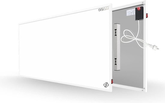 Equivera Wandkachel - Wandverwarming Elektrisch - Keramische Kachel - Heater Kachelventilator - Premium