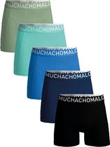 Muchachomalo Boxers Homme - Lot de 5 - Taille M - 95% Katoen - Sous-vêtements Homme