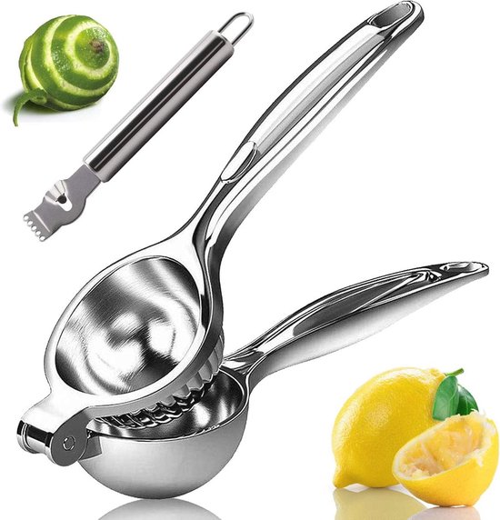 Roestvrij staal Handmatige Citroen Juicer Squeezer Ruimer, Hand - gehouden Citrus Juicer en Oranje Pourer