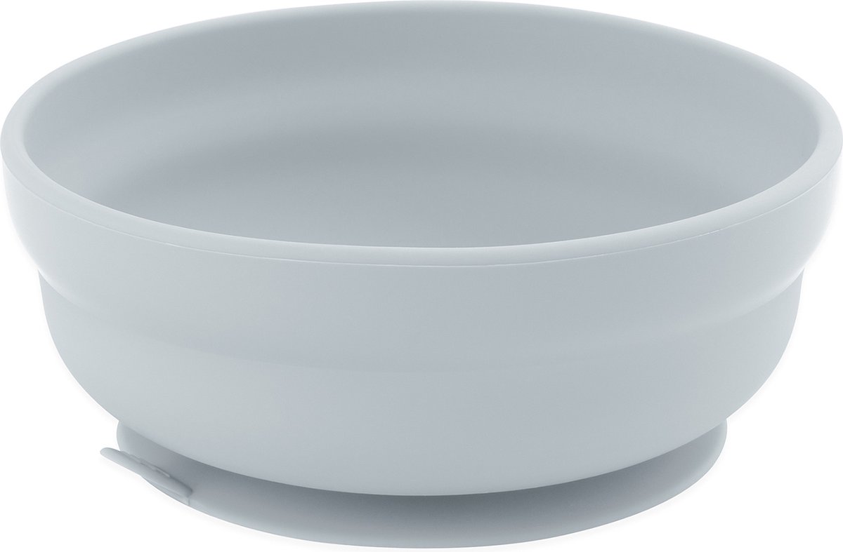 Goedkoopste Bumkins - Siliconen kom met zuignap - Grijs