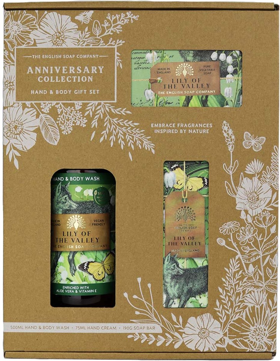 Goedkoopste English soap hand & body giftset Lily of the Valley