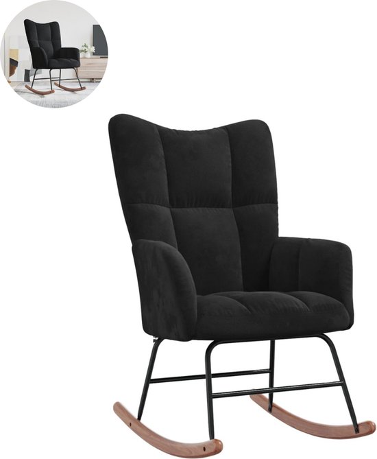 HOMCOM Crèmekleurige Fauteuil - Gevoerde Relaxstoel Met Armleuningen, Metalen Poten En Wingback Design Voor Woonkamer & Slaapkamer