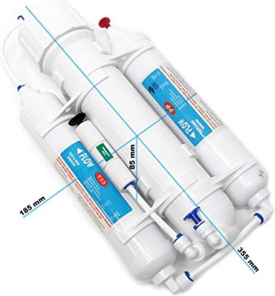 Equivera Osmose Apparaat Waterzuiveringsapparaat Waterfilter Kraan