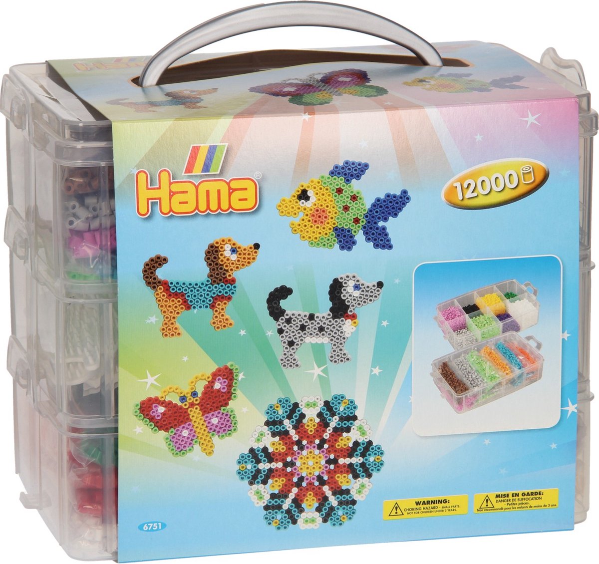 Hama Strijkkralenset in Sorteerbak 12.000st
