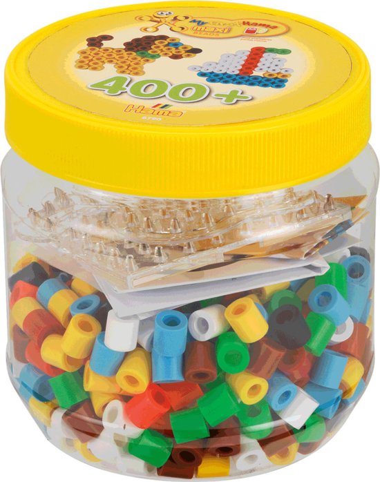 Foto: Hama ton maxi beads and pegboards 400 kralen 8790