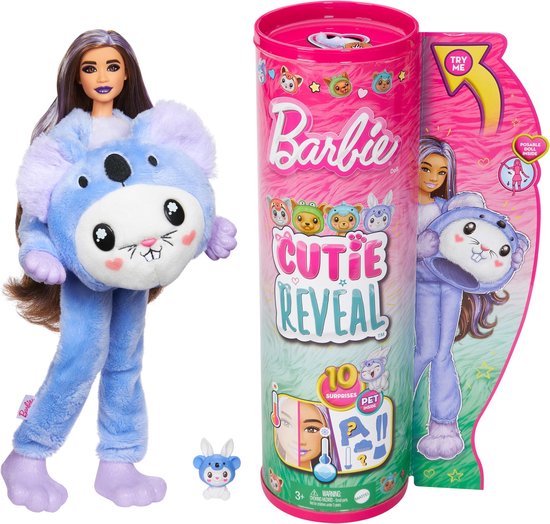 Foto: Barbie cutie reveal pop barbiepop konijn koala