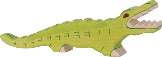 Holztiger krokodil