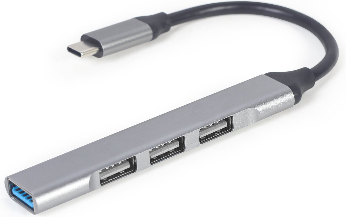 Gembird USB C HUB - 4 poort - 1 x USB 3.1 + 3 x USB 2.0