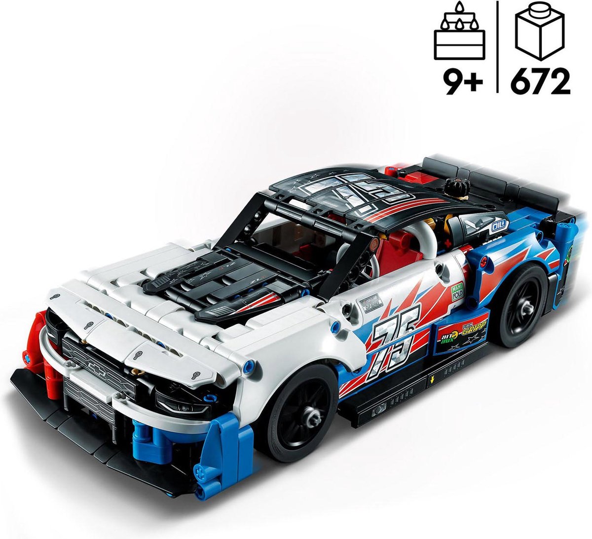 LEGO Technic NASCAR Next Gen Chevrolet Camaro ZL1 Set - 42153 — afbeelding 11
