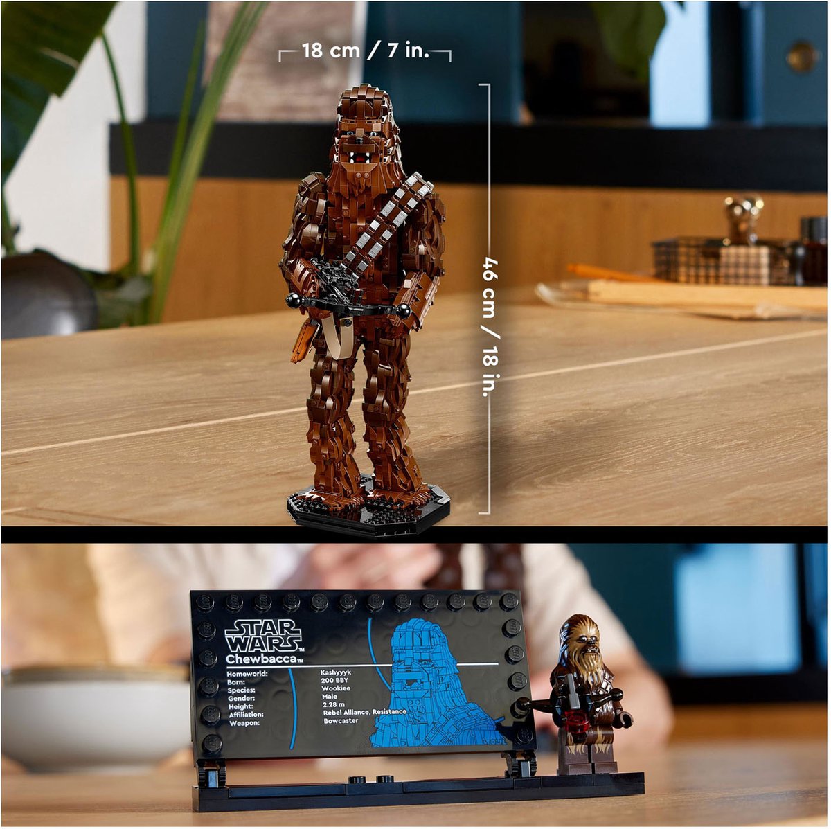 LEGO Star Wars Chewbacca Wookiee Set voor volwassenen - 75371 — afbeelding 11
