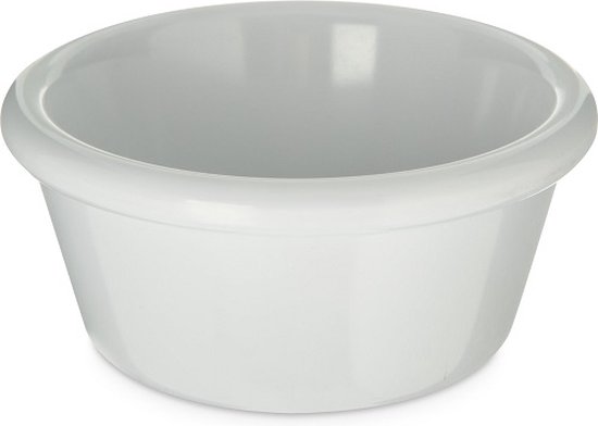 Foto: Carlisle ramekin cadeau tip 12 0cl dipper tipje sausjes wit melamine set 12 stuks