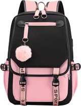 Koko Noko Rugzak meisjes roze Roze bol