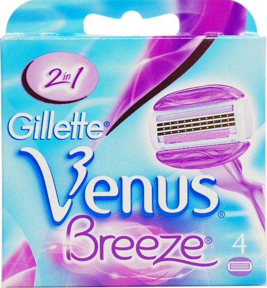 Gillette Venus Breeze - 4 Scheermesjes