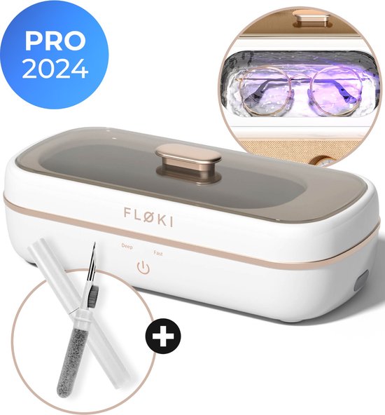 Foto: Floki ultrasoon reiniger pro ultrasonic cleaner reinigingsapparaat voor sieraden en brillen 350 ml