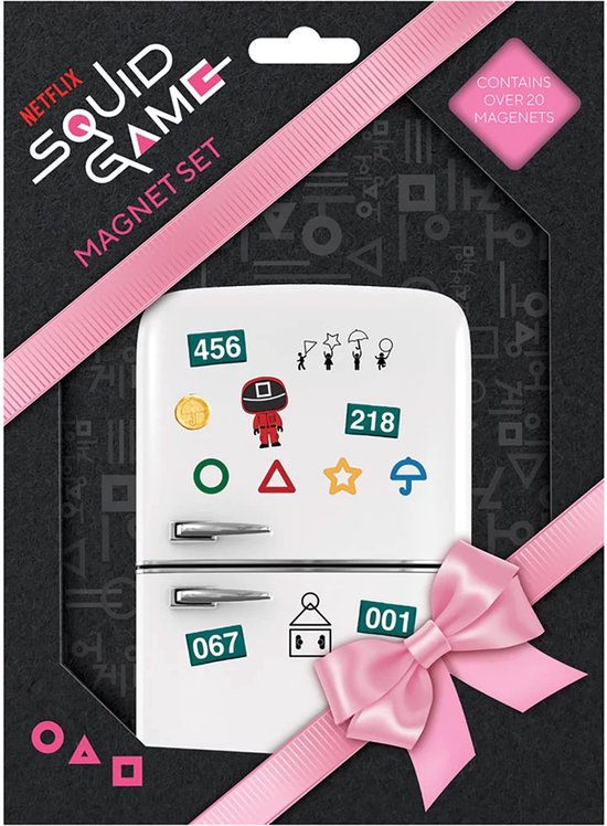 Squid Game (Rounds) Magneten Set | bol