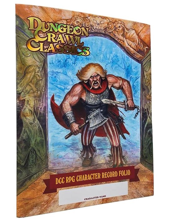 DCC RPG Character Record Folio - cover
