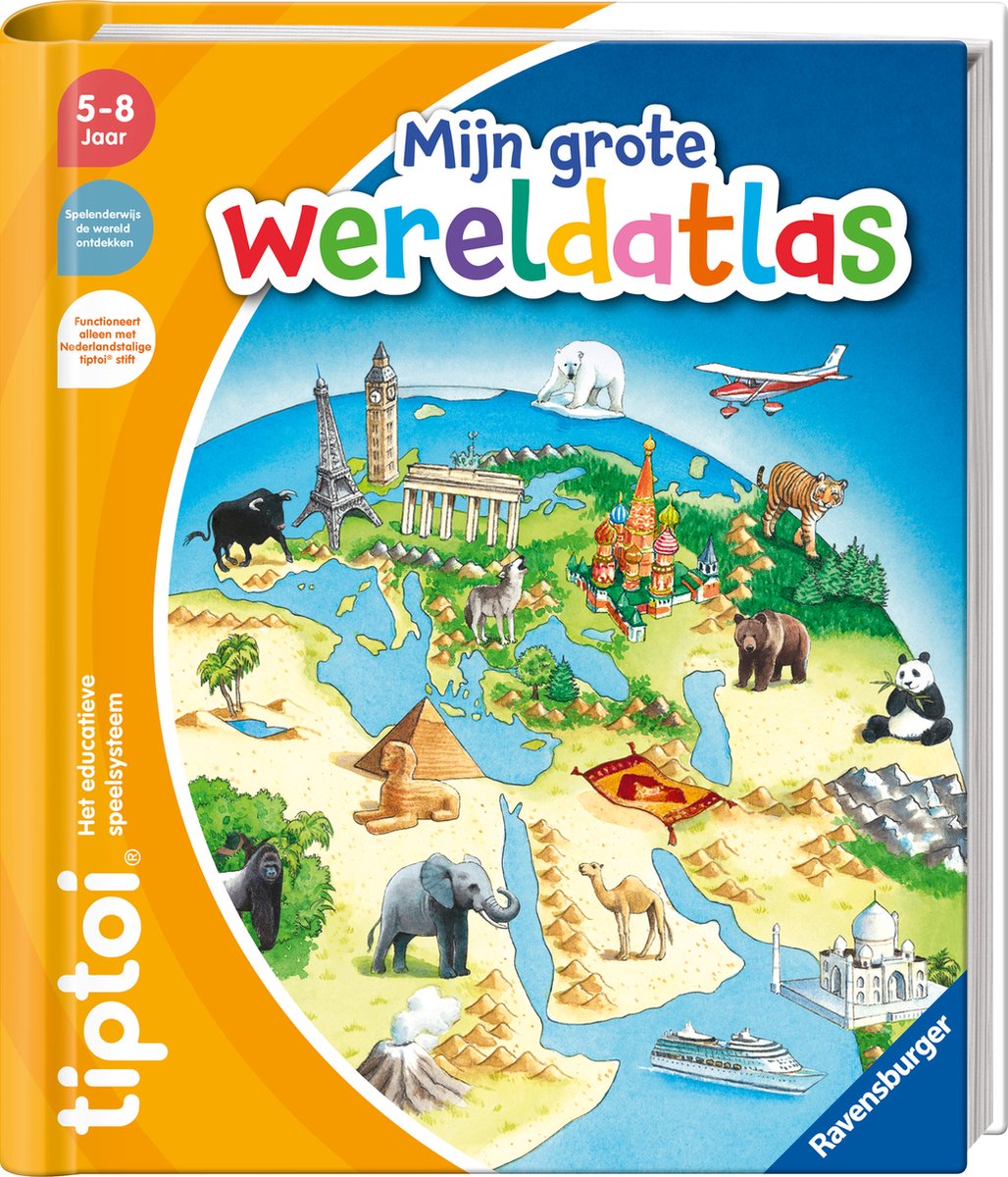 Ravensburger tiptoi® wereldatlas