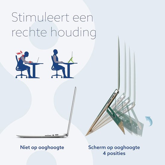 Laptop Verhoger Opvouwbaar - Ergonomische werkplek