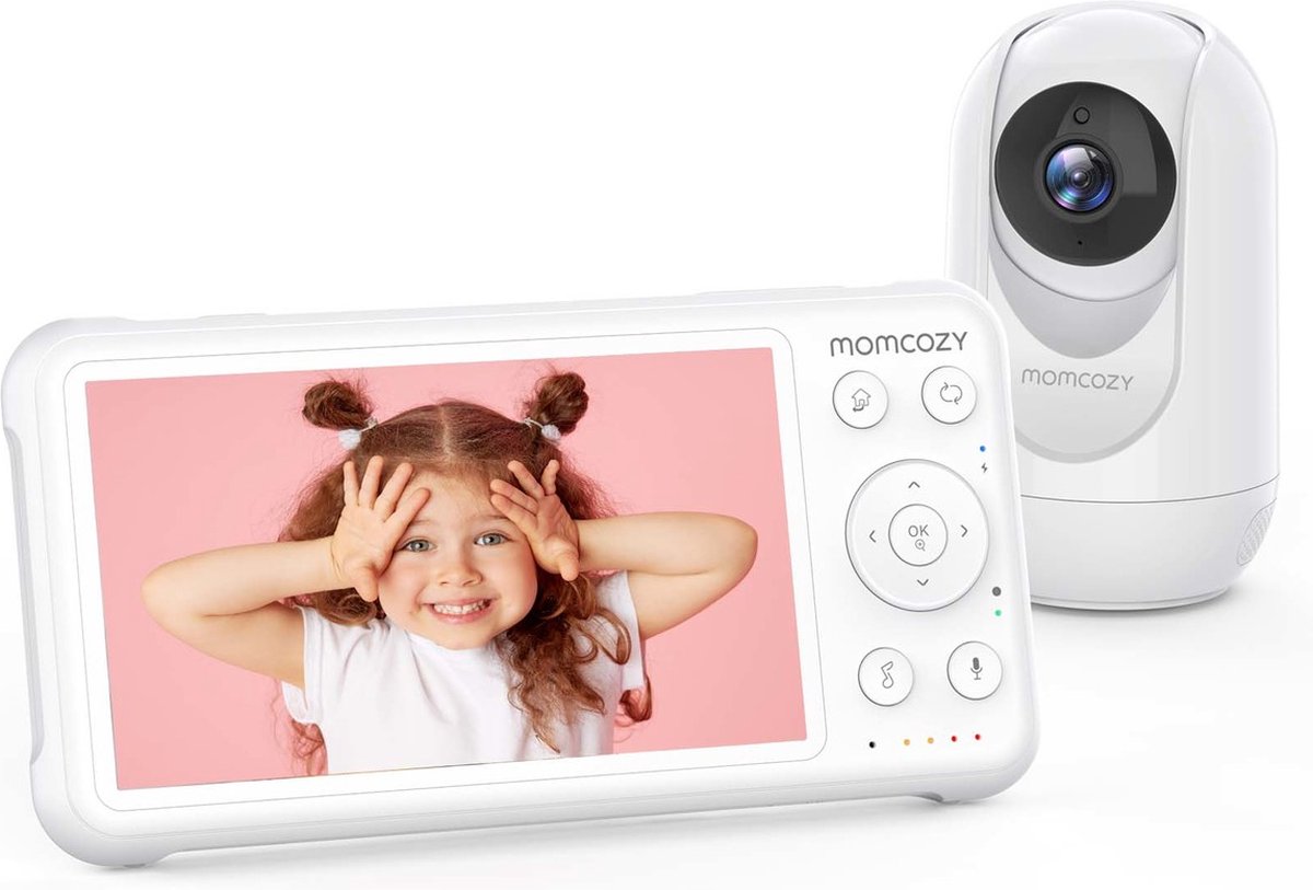 Momcozy video babyfoon, 5 inch thumbnail 2