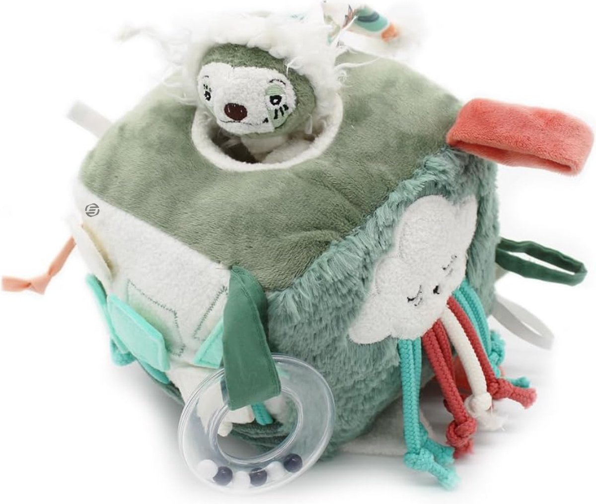 Goedkoopste Equivera Activiteitenkussen - Speelkussen Baby - Tummy Time - Baby Speelgoed - Kraamcadeau - Babyshower Cadeau - Tummy Time Baby - Tummy Time Kussen - Buikkussen Baby