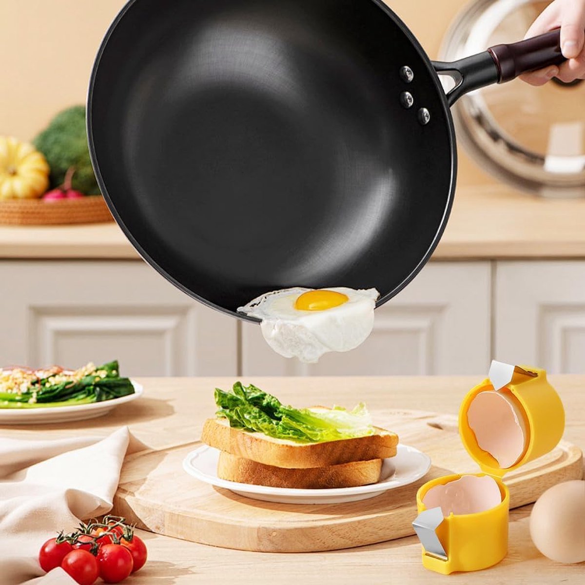 1 stuks RVS Eiersnijder | Keuken Tool | Handig voor in de keuken