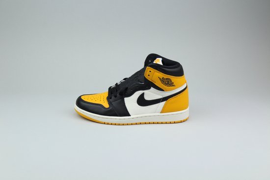 Air Jordan 1 Retro High OG Yellow Toe Taxi 555088 711 Maat 43 GEEL Schoenen bol