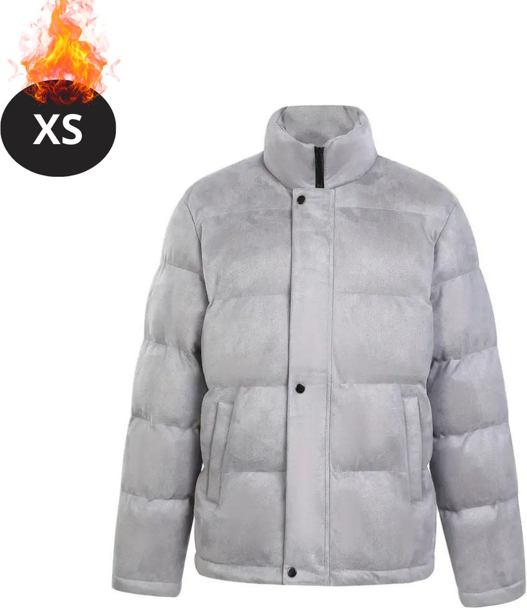 Nivard Winterjas Parka Heren Winter Effen Jas Volwassen Stijlvol Zwart