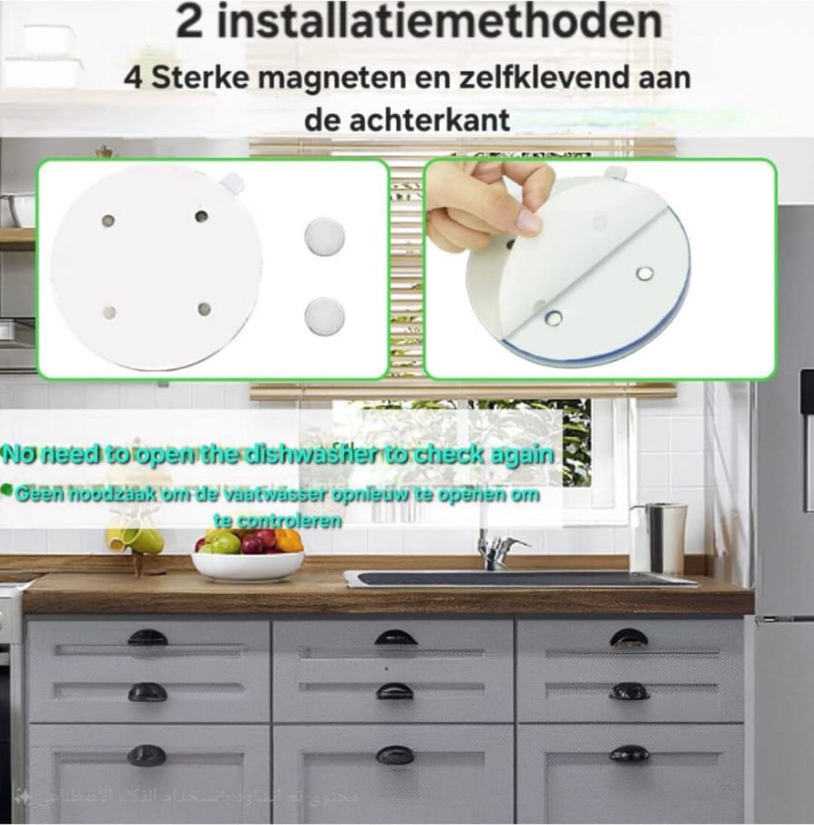 Clean Dirty Vaatwasser Teken Magneet Schoon Vuil Teken Niet