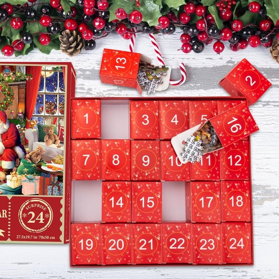 Equivera Adventskalender 2024 - Adventskalender - Kalender - Kerst - Kerst Advenstkalender