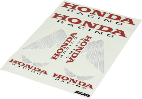 Stickerser Honda racing | bol