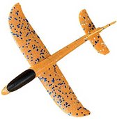 Bovista Planeur - Mousse - Avion à lancer - Jouets - Avion en mousse - Jouets Jouets de plein air - Garçons - Filles - Oranje