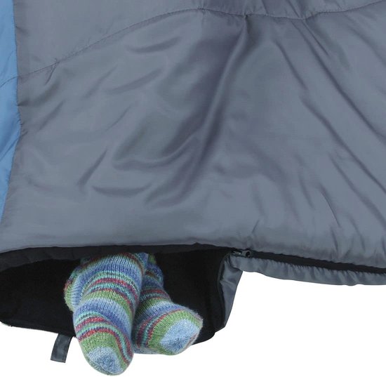Duo 2-Persoons Slaapzak -7°C - Katoenen Voering, Comfortabel en Waterafstotend - 230x160 cm — afbeelding 3