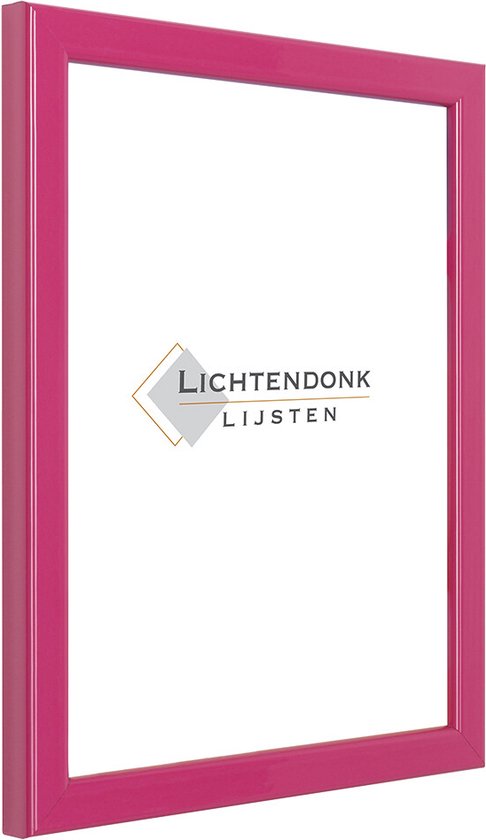 Cadre photo - Rose - Profilé brillant - Format photo 50x50 - Verre clair - Art.no. 10204350502