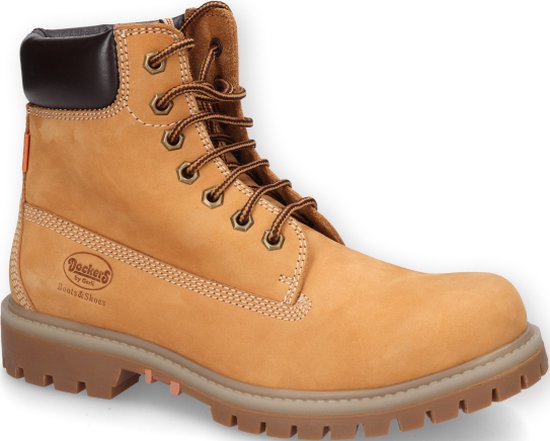 Dockers by Gerli Buckle Winter Boot Bikerlaars zwart Rock wear, Street wear