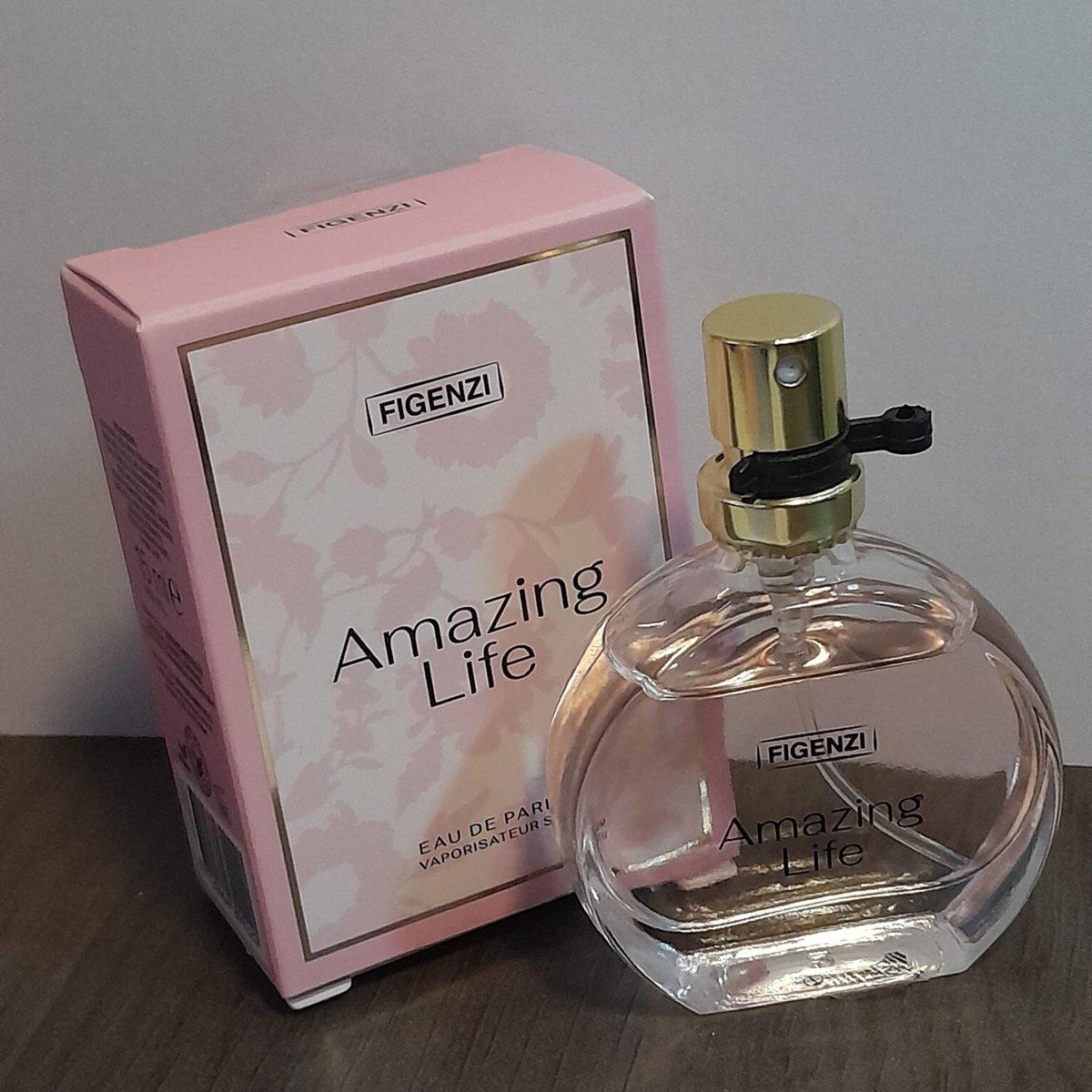 Goedkoopste Figenzi Amazing Life mini parfum eau de parfum voor haar 15 ml handtasformaat
