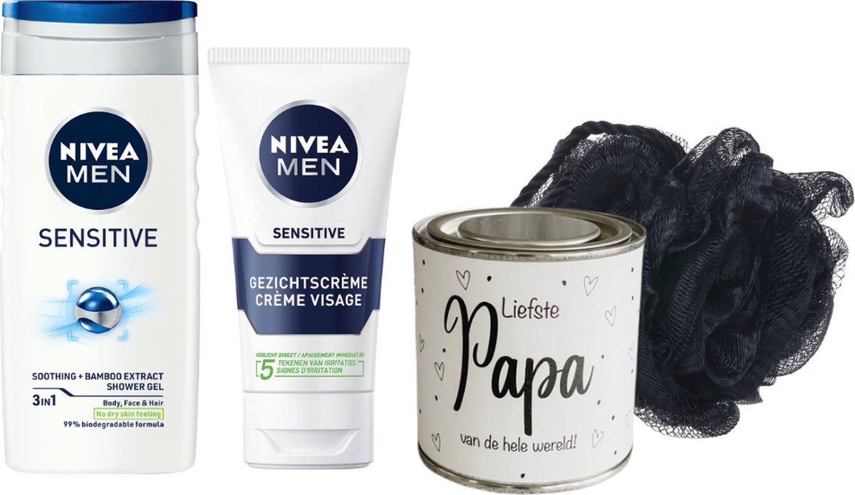 Nivea Cadeauset Papa Sensitive