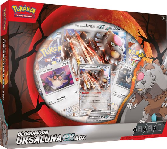 Pokémon - Bloodmoon Ursaluna ex Box - Trading Cards