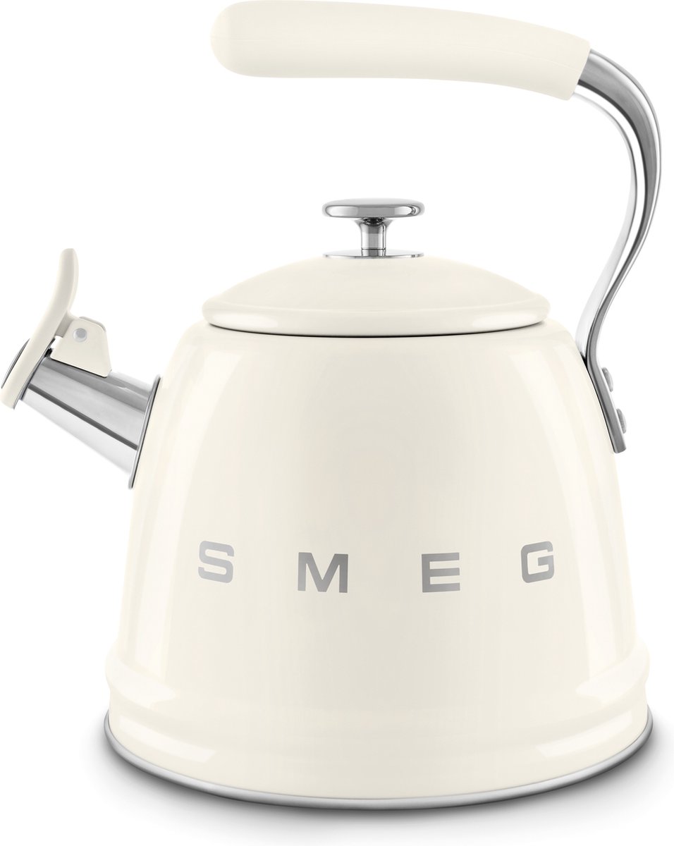 SMEG WKF01CR - Fluitketel - Crème - 2.3 liter