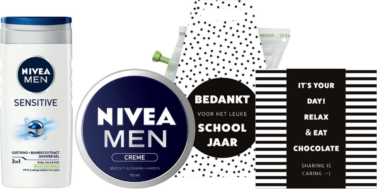 Goedkoopste Nivea Cadeauset Meester Bedankt Schooljaar