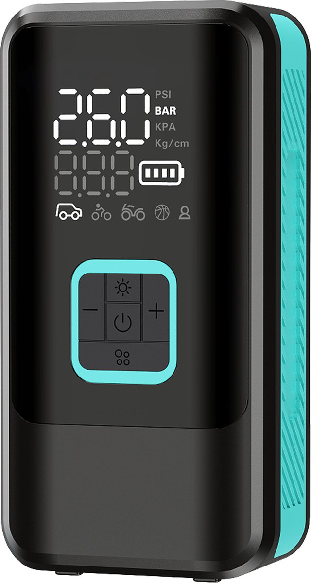Black Rhino AeroBoost T-3 - Krachtige Autobanden Pomp