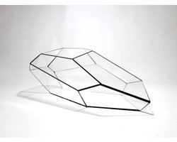 Geometrisch Terrarium - Plantasia - Vivarium - ↑ 50 x 25 x 17,5 cm (LxBxH) - Glas