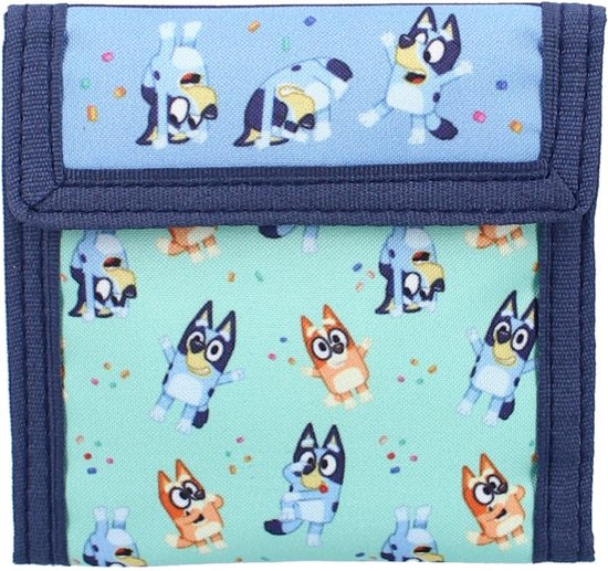 Vadobag Bluey Wallet Black Bluey Best Friends Fun Wallets van Vadobag — afbeelding 2