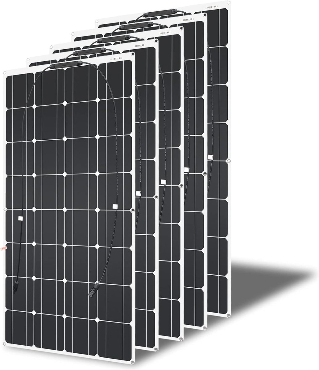 Flexibel 500W 12V Zonnepaneel voor Buiten - Ideaal voor Auto, RV en Boot
