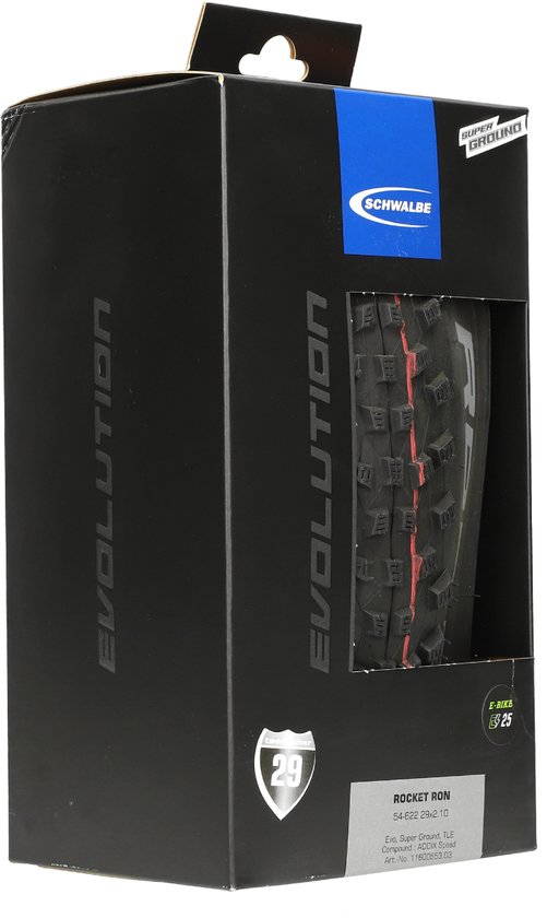 Vouwband Schwalbe Rocket Ron Super Ground 29 x 2.10 / 54-622 mm - zwart — afbeelding 3
