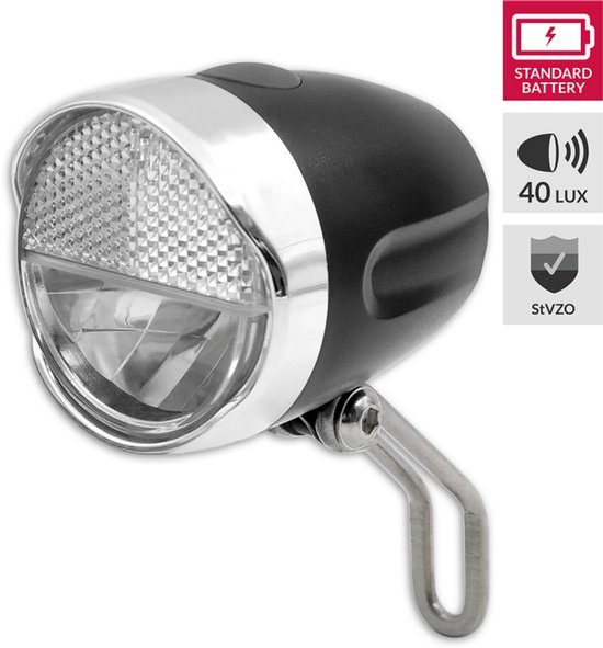 Lynx Fiets Koplamp Zwart Modern 30 Lux — afbeelding 5