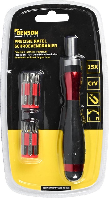 Hbm 60 delige t-greep bit dophouder en precisie schroevendraaierset Hbm 60 delige t-greep bit dophouder en precisie schroevendraaierset