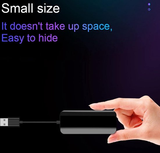 Carplay Draadloze adapter, CarPlay dongle converteert kabel