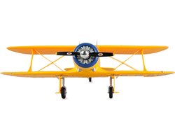 RC vliegtuig 24144 AMXFlight Beech D17s Doppeldecker 3D/6G RTF geel